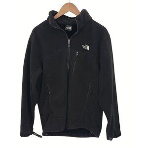 The North Face Heavy Full Zip Winter Jacket Mens Sz M Black Outdoor Jumper Lined